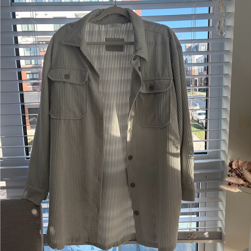 Cotton Candy - blue-light grey shirt/jacket
